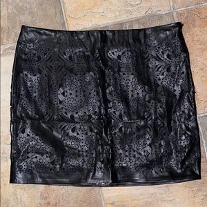Forever 21 Leather Skirt